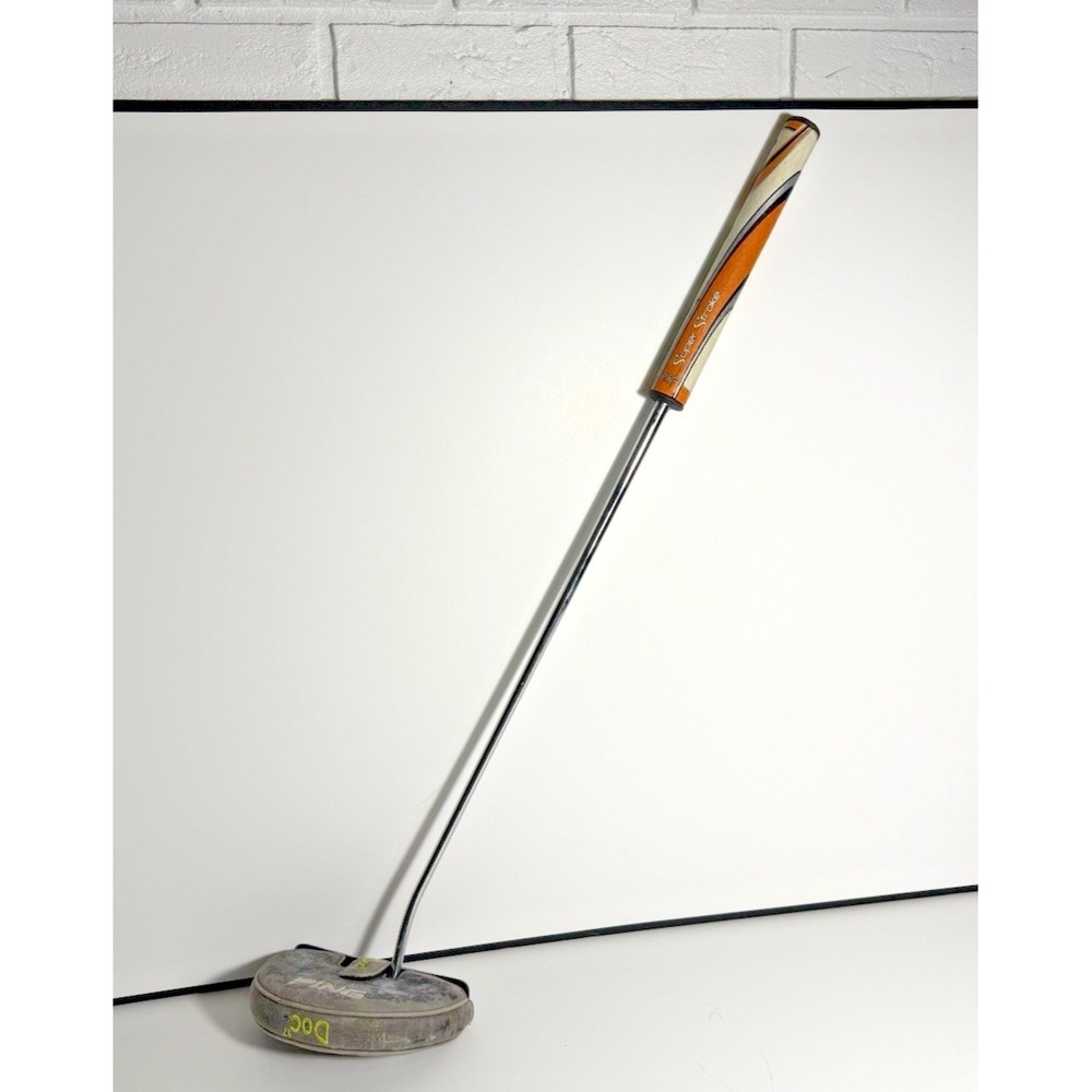 Rare Left Handed Ping DOC 17 Putter Super Stroke Grip with Headcover